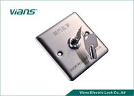 Botão de aço inoxidável popular da saída da porta com chave para o sistema de segurança da porta