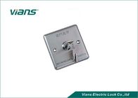 Botão da saída da porta da liga de alumínio/interruptor saída duráveis da tecla com chave da emergência