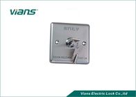 Botão da saída da porta da liga de alumínio/interruptor saída duráveis da tecla com chave da emergência