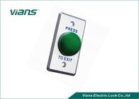 O retângulo deu forma ao interruptor personalizado do impulso da saída da porta IP50 botão verde