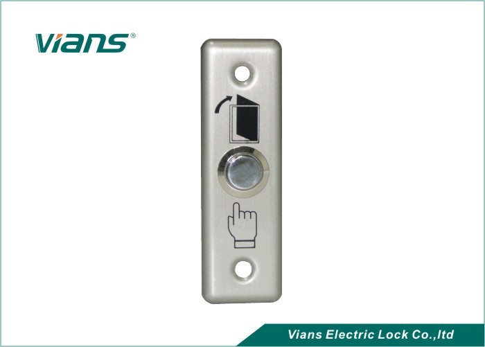 Imprensa da liberação da porta para retirar o botão de aço inoxidável para o sistema do controle de acesso da segurança