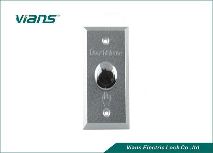 Peça de alumínio do interruptor da porta do botão de liberação do impulso da saída do painel do controle de acesso