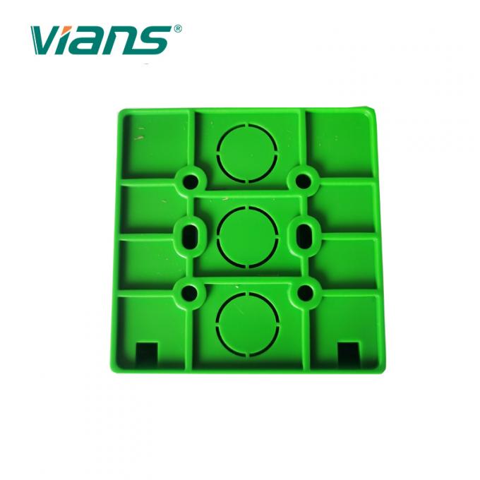 Verde de vidro do interruptor da liberação da porta da ruptura tripla da emergência dos indicadores de Polos 2