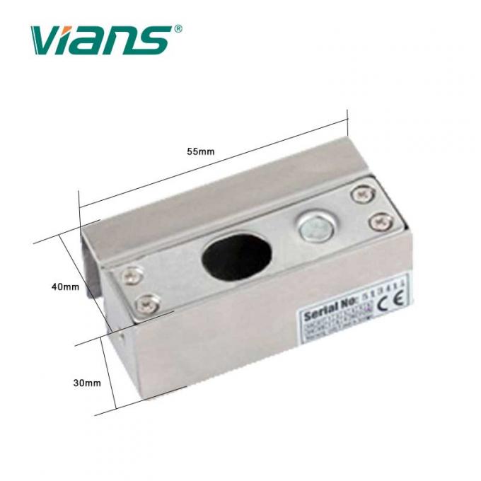 L pequeno tipo fechamento do parafuso suporta o vidro Frameless de alumínio 1