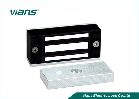 Fechamento magnético 60Kg 120Lbs do mini único fechamento eletromagnético da porta que mantém a força para a porta de armário da mostra frameless